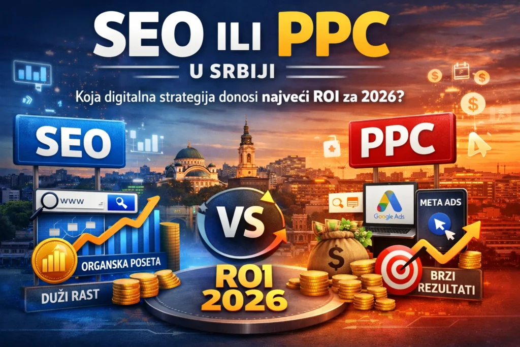 SEO ili PPC za biznise u Srbiji 2026