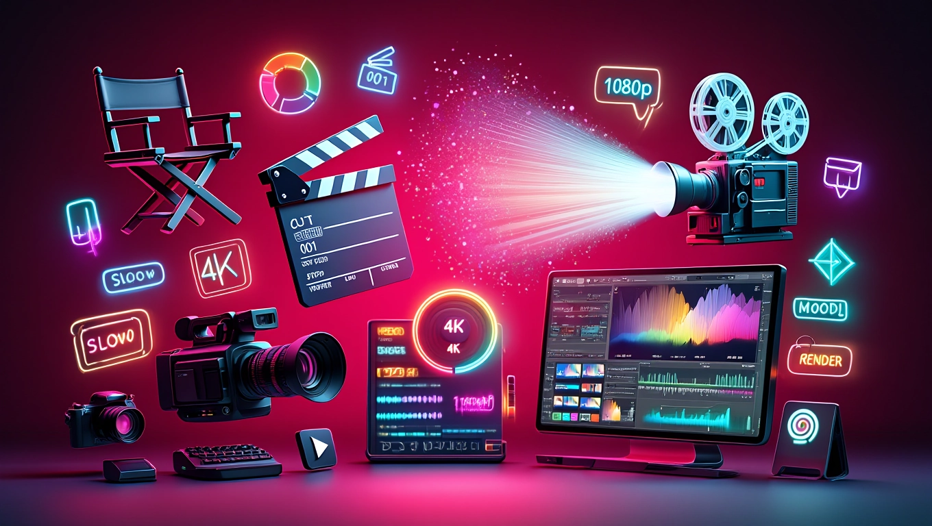 Profesionalni video editing sa timeline efektima