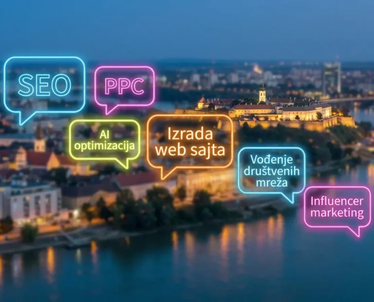 Marketing agencija Novi Sad - SEO, PPC i digitalni marketing u Novom Sadu.
