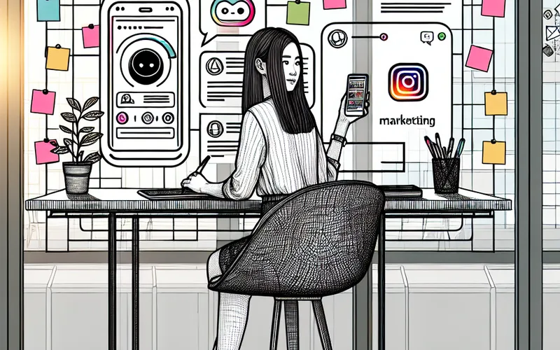 Marketing stručnjak koristi AI alate za produkciju sadržaja na tabletu u coworking prostoru