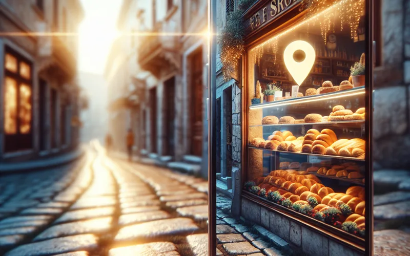 Mala pekara sa Google Maps prikazom kao primer uspešnog lokalnog digitalnog marketinga