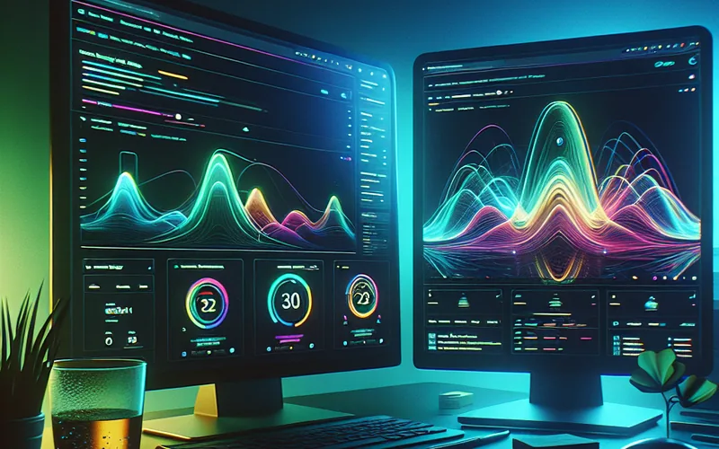 Core Web Vitals analiza za web shop Core Web Vitals analiza za ecommerce SEO optimizaciju web shopa na monitoru
