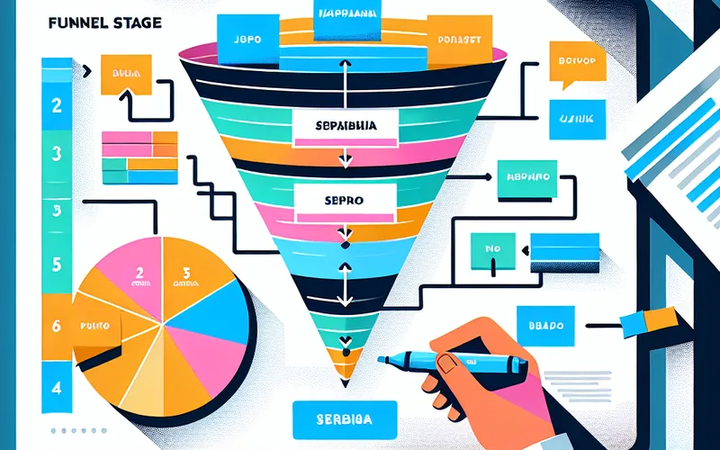 Segmentacija remarketing publike po nivoima namere Segmentacija remarketing publike u Google Ads po nivoima namere kupovine na tabli sa post-it notama