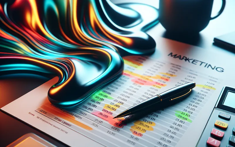 Izračunavanje ROI digitalnog marketinga sa formulom na papiru i kalkulatorom