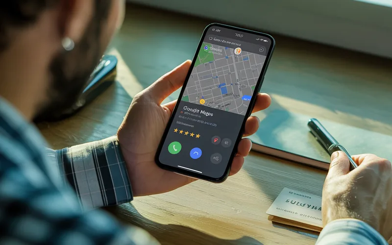 Klikabilan telefon na Google mapama Google Maps prikaz firme u Nišu sa dugmetom za poziv