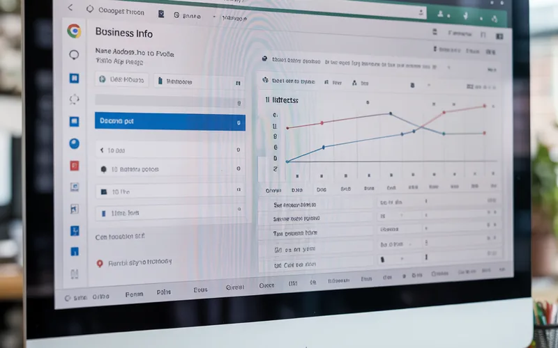 Google Business Profile NAP pregled Google Business Profile dashboard sa NAP podacima za lokalni SEO